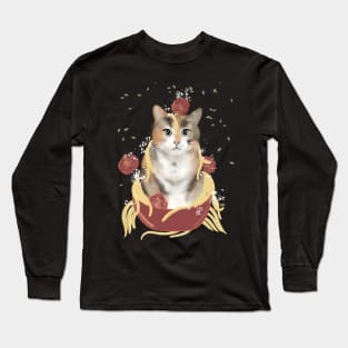 Spaghetti CAT Long Sleeve T-Shirt